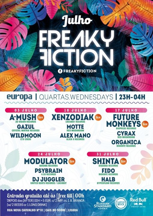 FREAKY FICTION · 3 Jul '19, 23:00