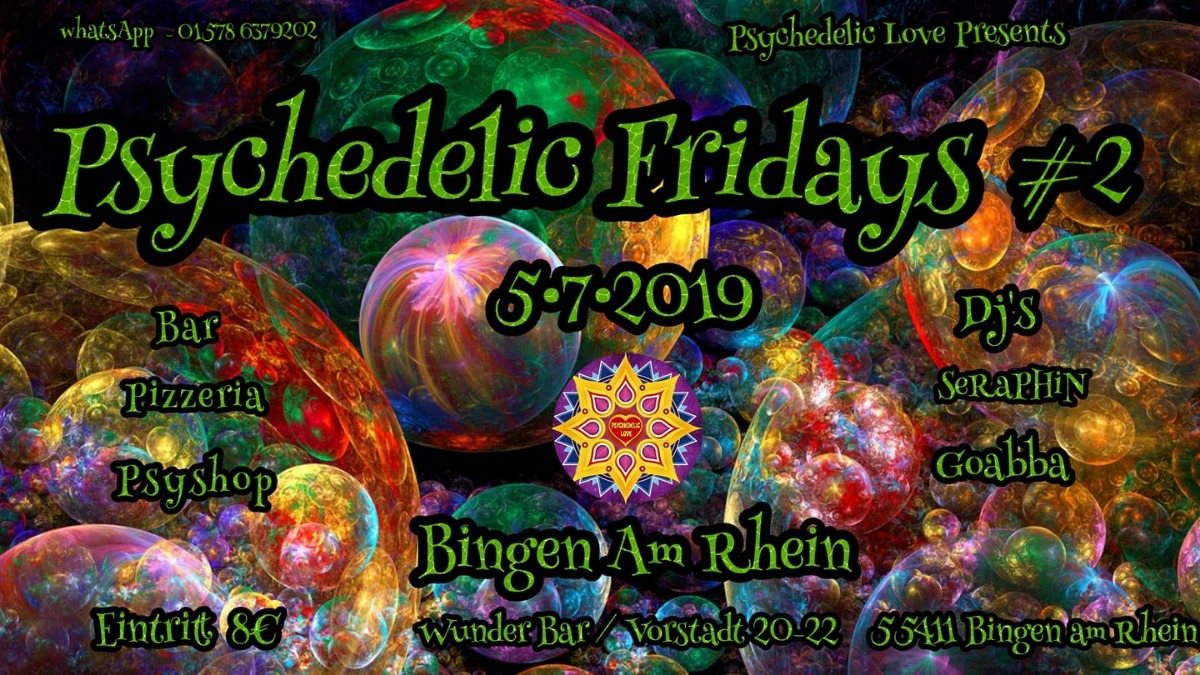 Party Flyer Psychedelic fridays #2 5 Jul '19, 22:00