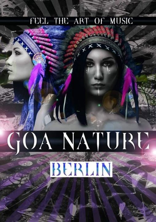 Party Flyer ૐ GOA Nature ૐ Beautiful Spirits of the Night-Open Air 13 Jul '19, 14:00