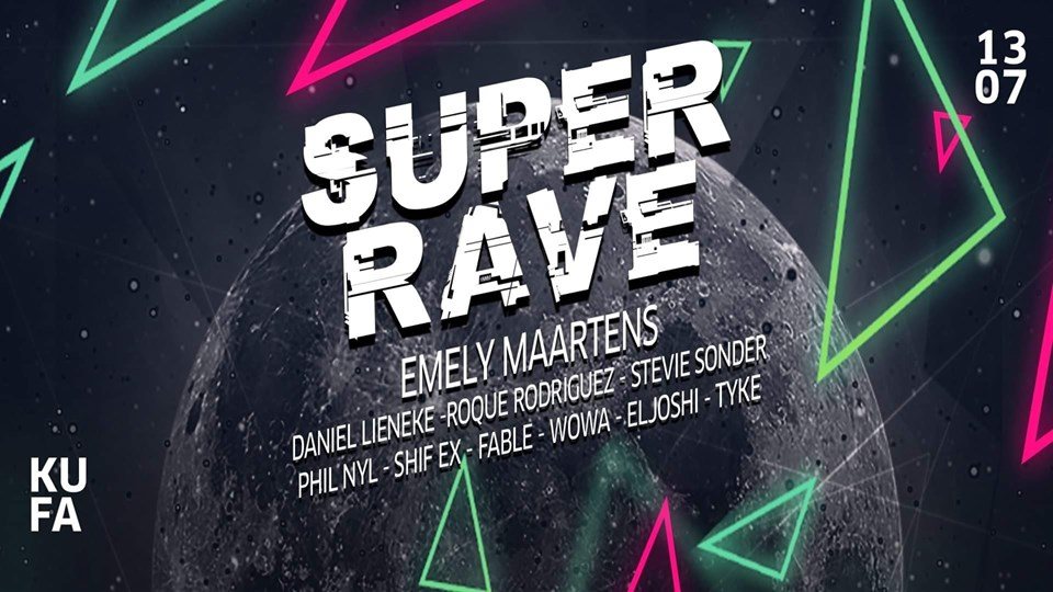 Super Rave w/ 10 DJs 2 Floors (Techno & Goa) · 13 Jul '19, 23:00
