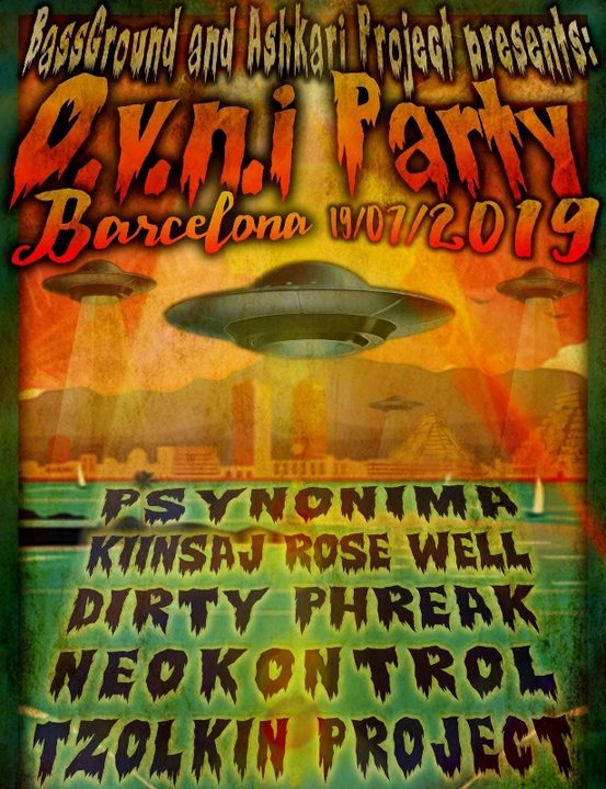 OVNI Party in BCN : Tzolkin Project & more ! · 19 Jul 19, 23:30