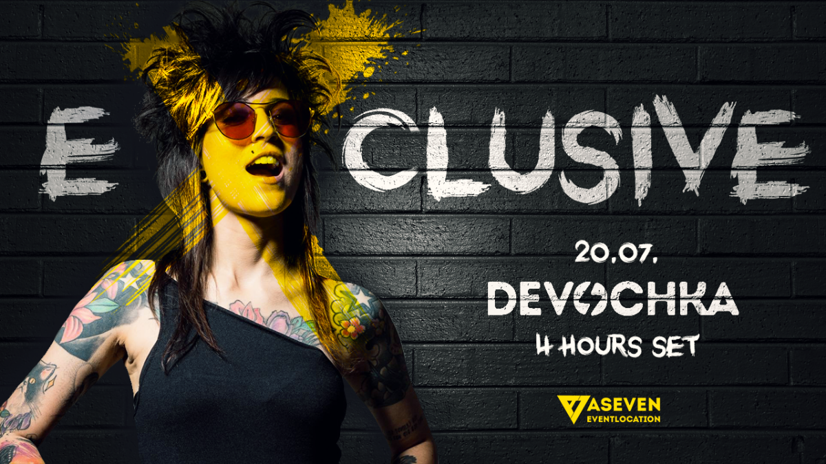 Devochka / exclusive 4 hours set / Berlin 20 Jul '19, 22:00
