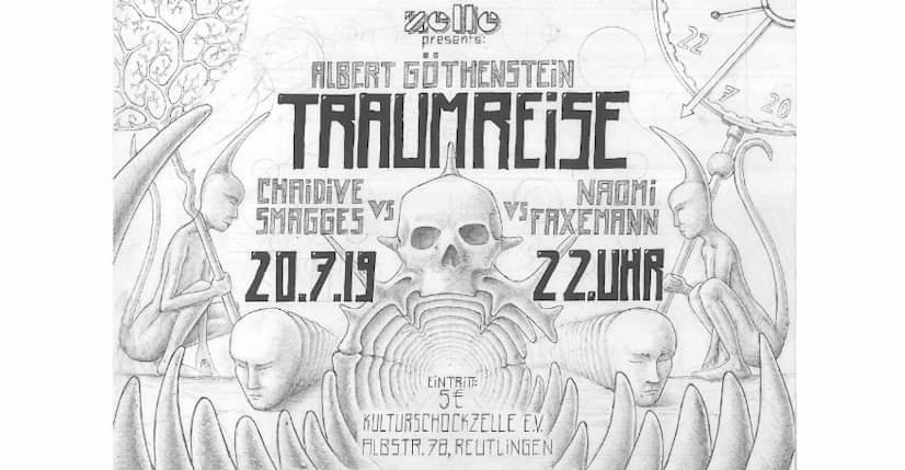 Party Flyer Traumreise 20 Jul '19, 22:00