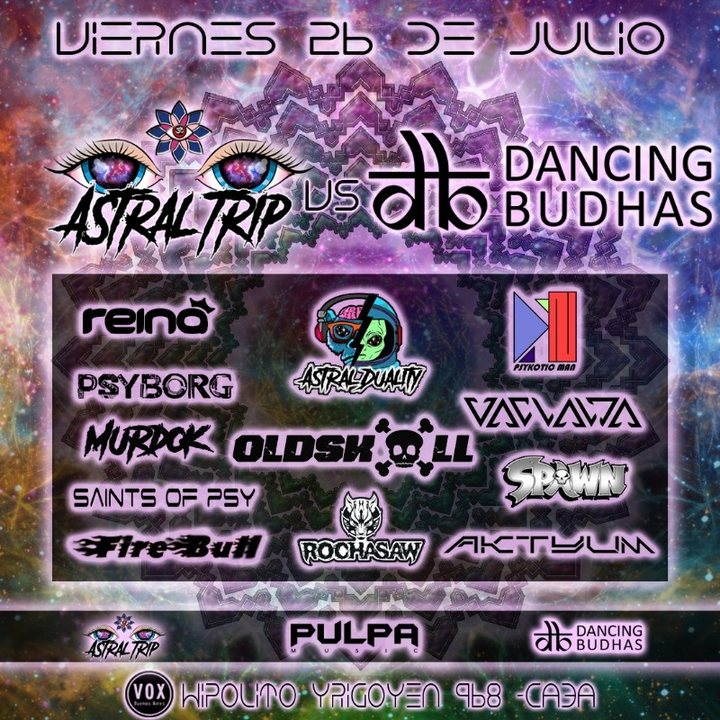 Dancing Budhas Vs Astral trip · 26 Jul '19, 23:30