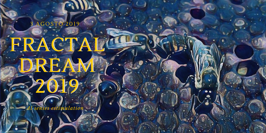 Party Flyer Fractal dream 2019 3 Aug '19, 19:30