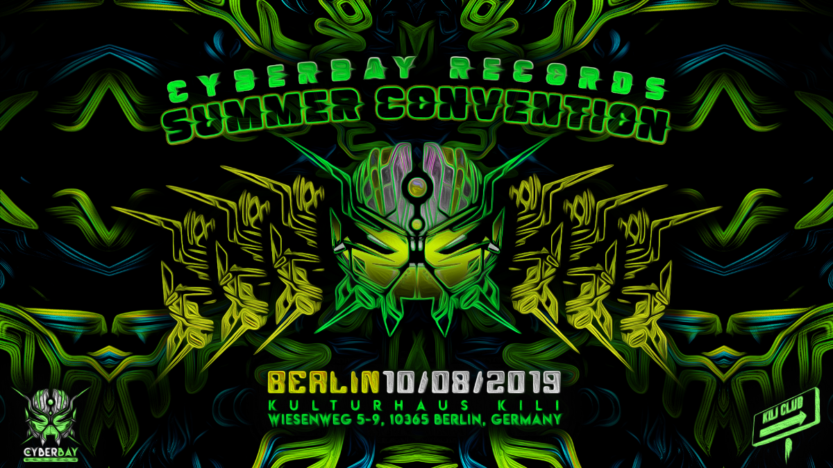 Party Flyer CyberBay - Summer Convention (After Hanfparade & Jill's B-day) 10 Aug '19, 23:00