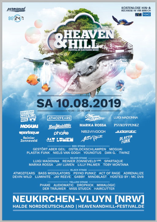 Heaven & Hill Festival · 10 Aug 19, 12:00