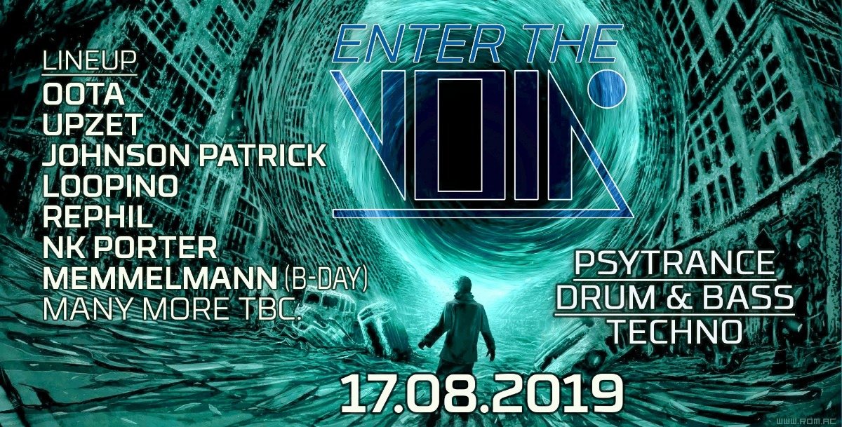 Enter the Void #30 VOID Berlin presents: Memmelmann's birthday · 17 Aug '19, 23:00