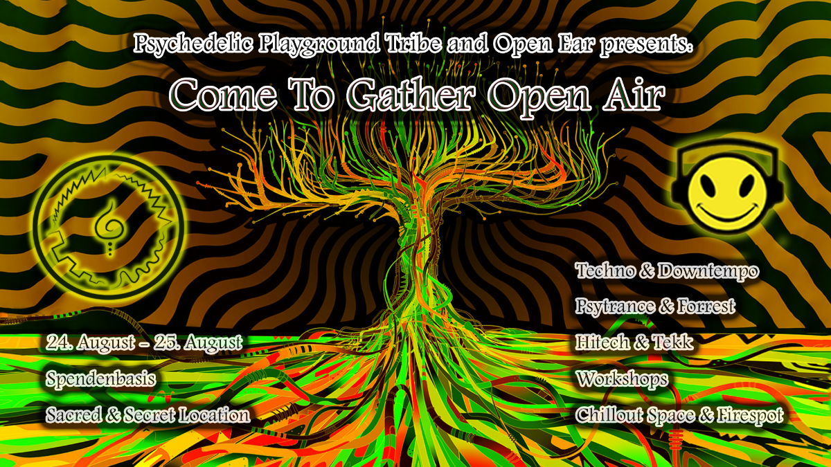 Come to Gather - An Open Playground #1 · 24 Aug 19, 14:00