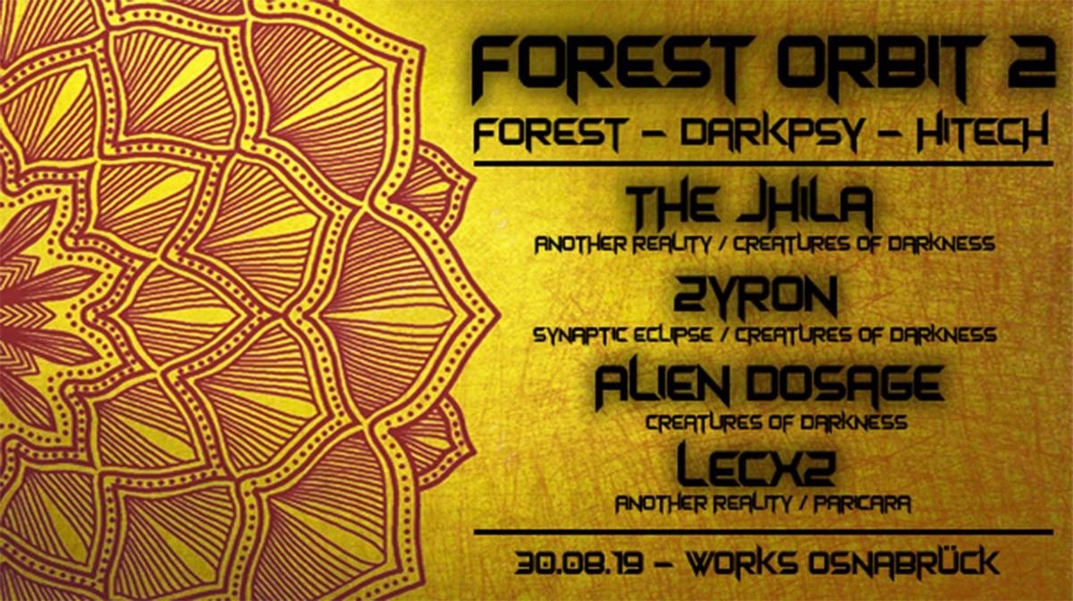 Party Flyer Forest Orbit 2 30 Aug '19, 23:00