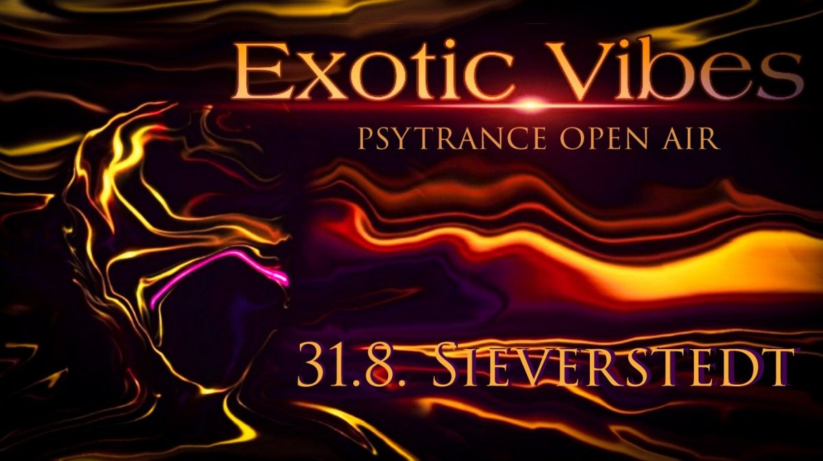 Party Flyer Exotic Vibes Open Air 31 Aug '19, 19:00