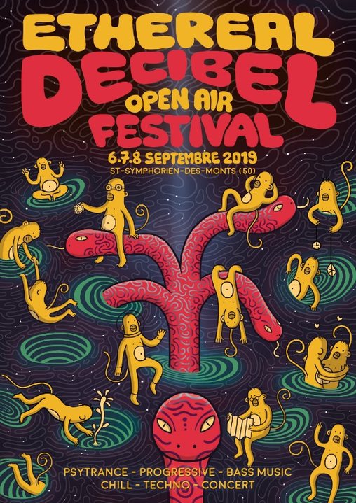 Party Flyer Ethereal Decibel Festival 2019 6 Sep '19, 12:00