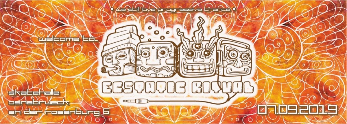 Party Flyer Ecstatic Ritual 7 Sep '19, 23:00