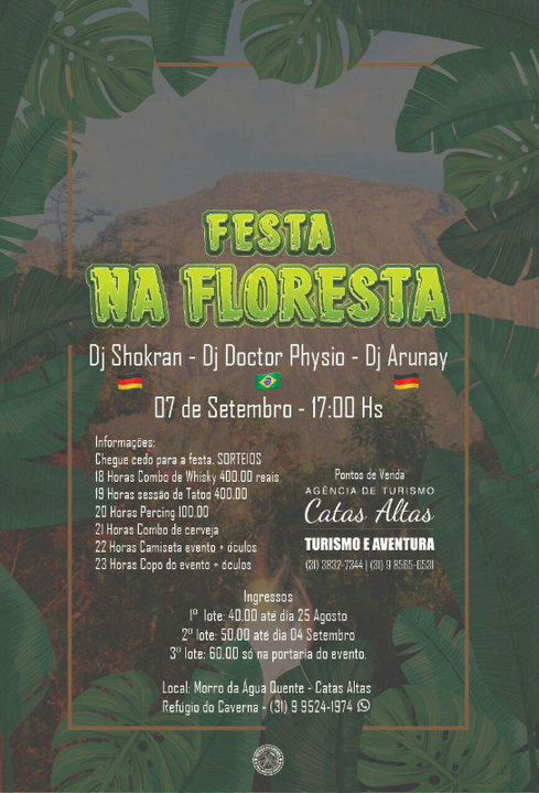 Festa na Floresta 7 Sep '19, 17:00