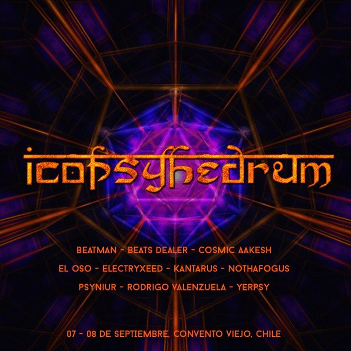 Party Flyer ICOPSYHEDRUM 7 Sep '19, 22:00