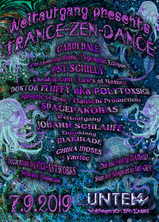 Trance-Zen-Dance 7 Sep '19, 23:00