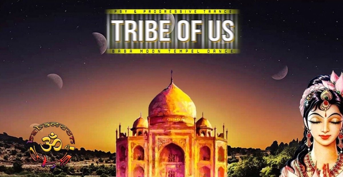 Party Flyer TRIBE OF US - Baba Moon Tempel Dance 7 Sep '19, 23:00