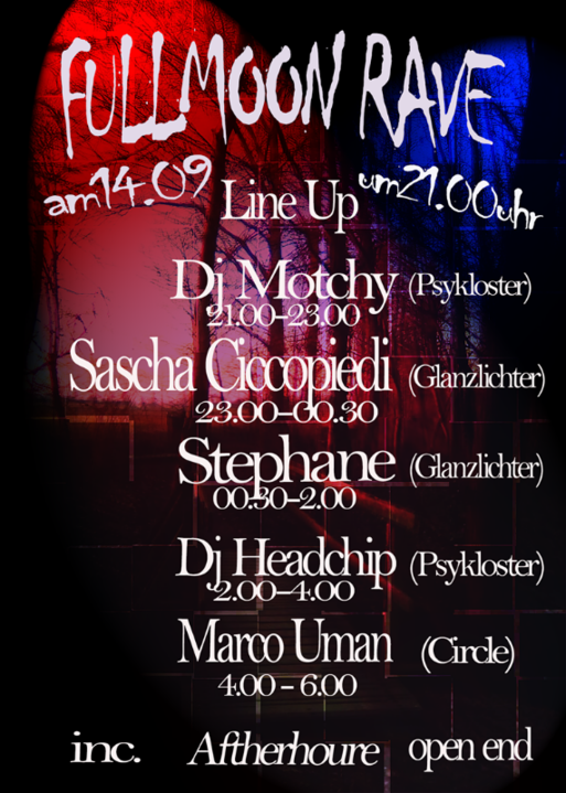 fullmoon rave · 14 Sep 19, 21:00