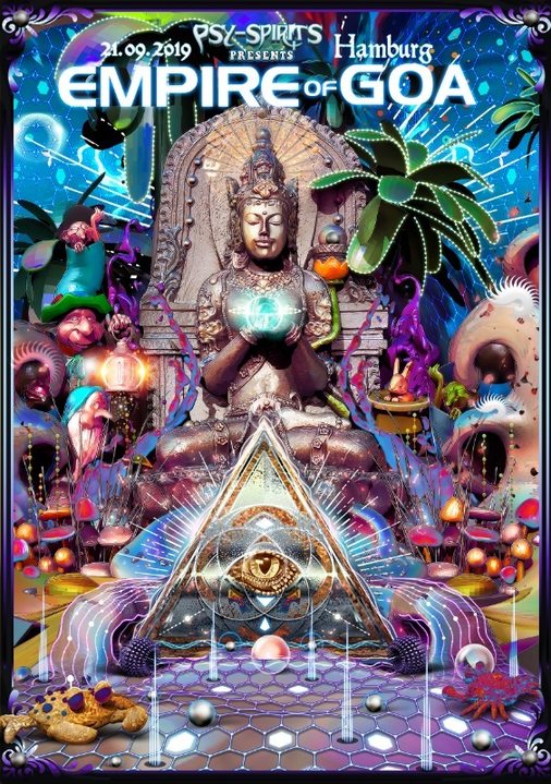 Party Flyer Empire of GOA 21 Sep '19, 22:00