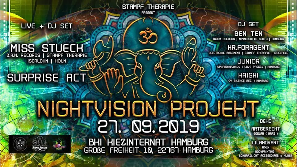 ॐNightVision Projekt ॐ 27 Sep '19, 22:00