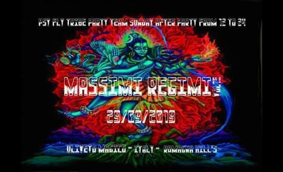 Party Flyer Massimi regimi vol 15 29 Sep '19, 12:00