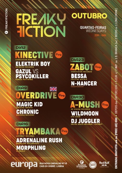 FREAKY FICTION · 9 Oct '19, 23:00