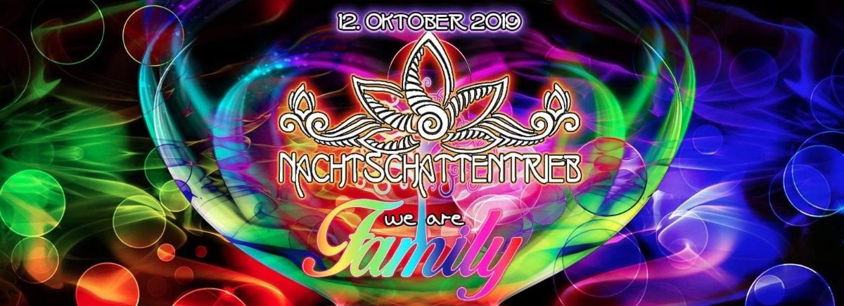 NachtSchattenTrieb 2019 ॐ We are Family · 12 Oct '19, 20:00
