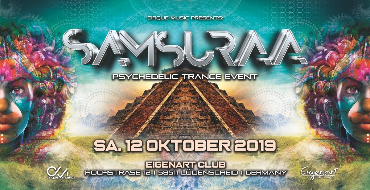 ·•●❂ Samsuraa °nouveau spectacle° ❂●•· · 12 Oct '19, 22:00