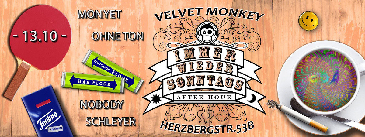 Afterhour - immer wieder sonntags · 13 Oct '19, 10:00