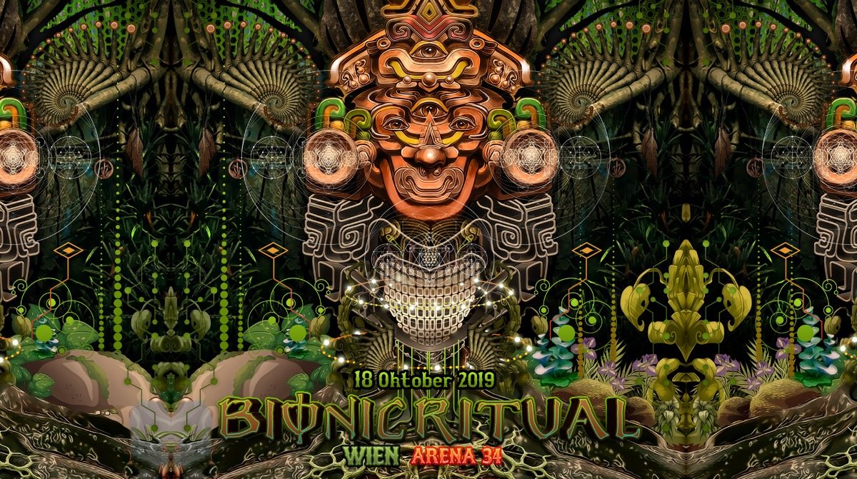 BIONIC RITUAL w/ Rawar,Sator Arepo, Cracked Nozes, Lurker · 18 Oct 19, 22:00