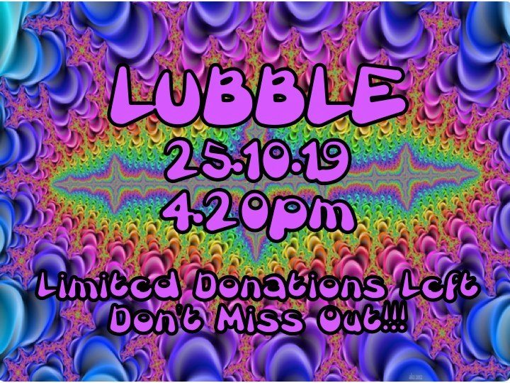 Lubble Oct 2019 · 25 Oct '19, 16:00