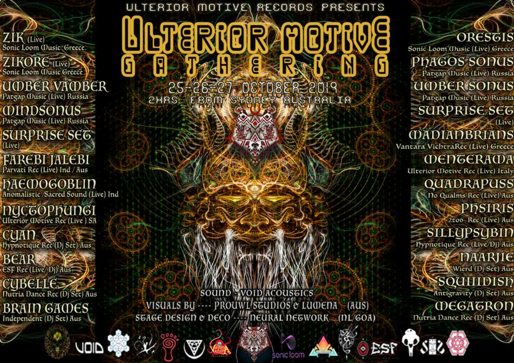 Ulterior Motive Gathering 2019 · 25 Oct 19, 17:00