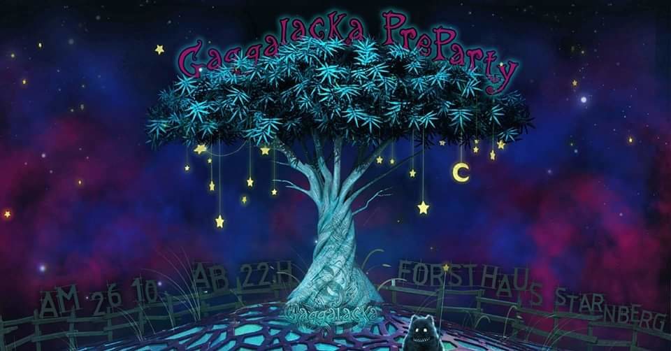 Party Flyer Gaggalacka PreParty 26 Oct '19, 22:00