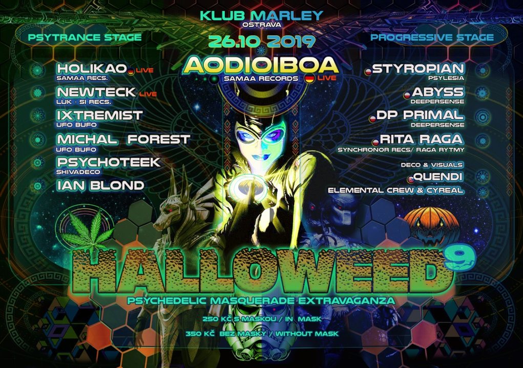 Party Flyer HALLOOWEED 9 26 Oct '19, 22:00