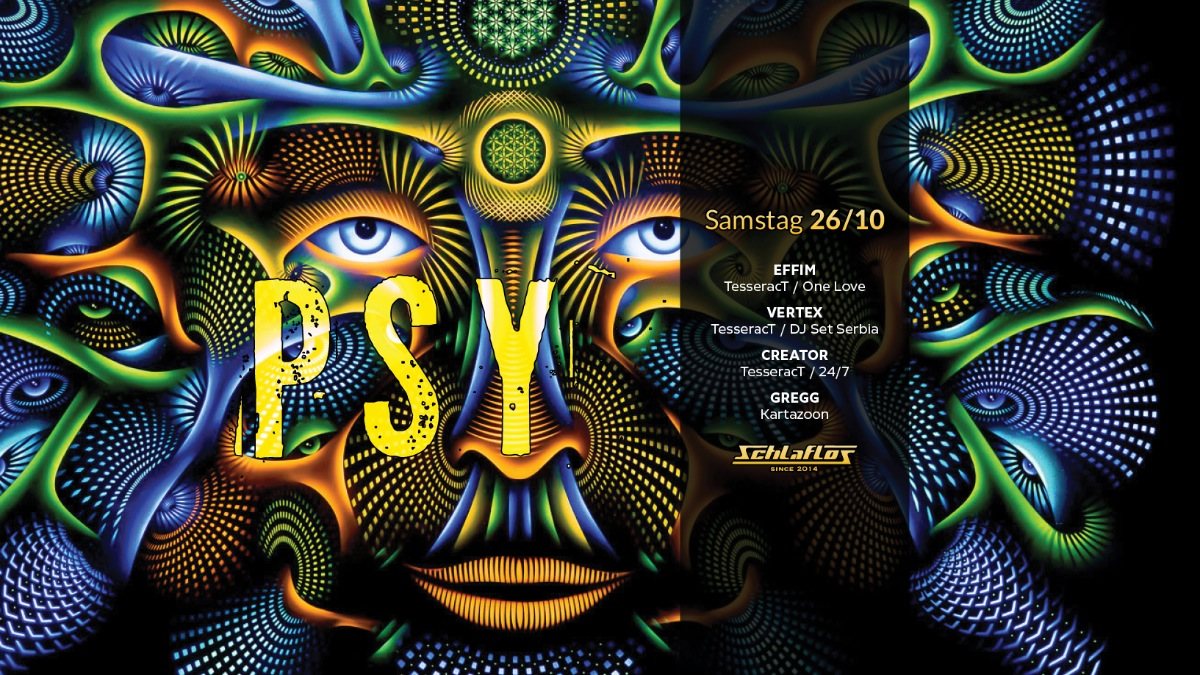 Psy Night at Schlaflos · 26 Oct '19, 23:00