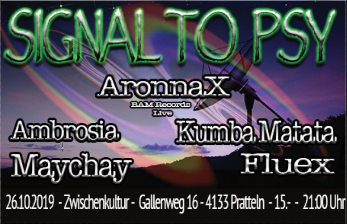 Signal to Psy · 26 Oct 19, 21:00