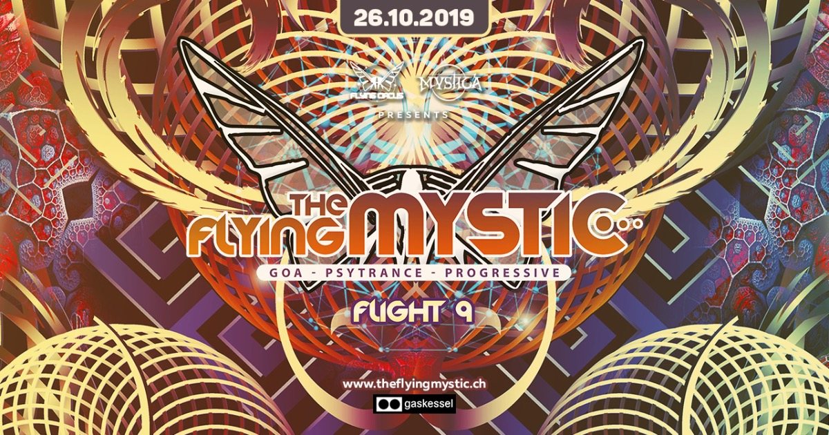 Party Flyer THE FLYING MYSTIC - Flight 9 - 26 Oct '19, 23:00