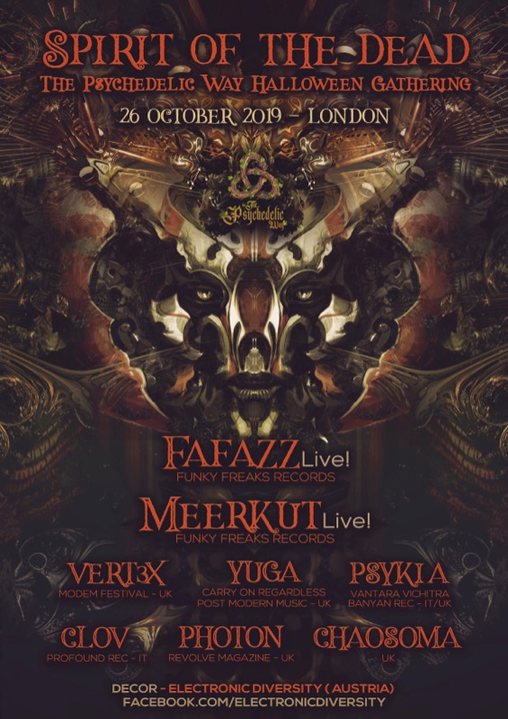 The Spirit of the dead - Psychedelic Way Halloween Gathering · 26 Oct '19, 23:00