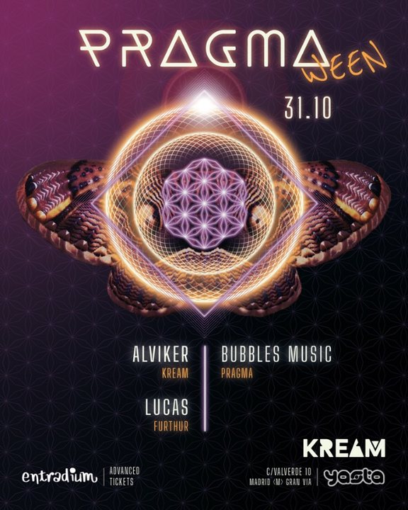 Party Flyer PRAGMAween 31 Oct '19, 23:30