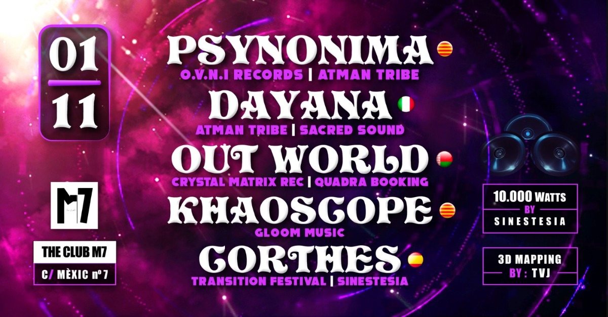 Party Flyer OUT OF RANGE 1 Nov '19, 23:30