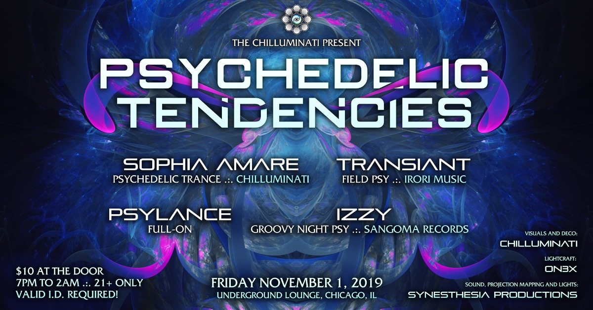 Psychedelic Tendencies · 1 Nov '19, 19:00