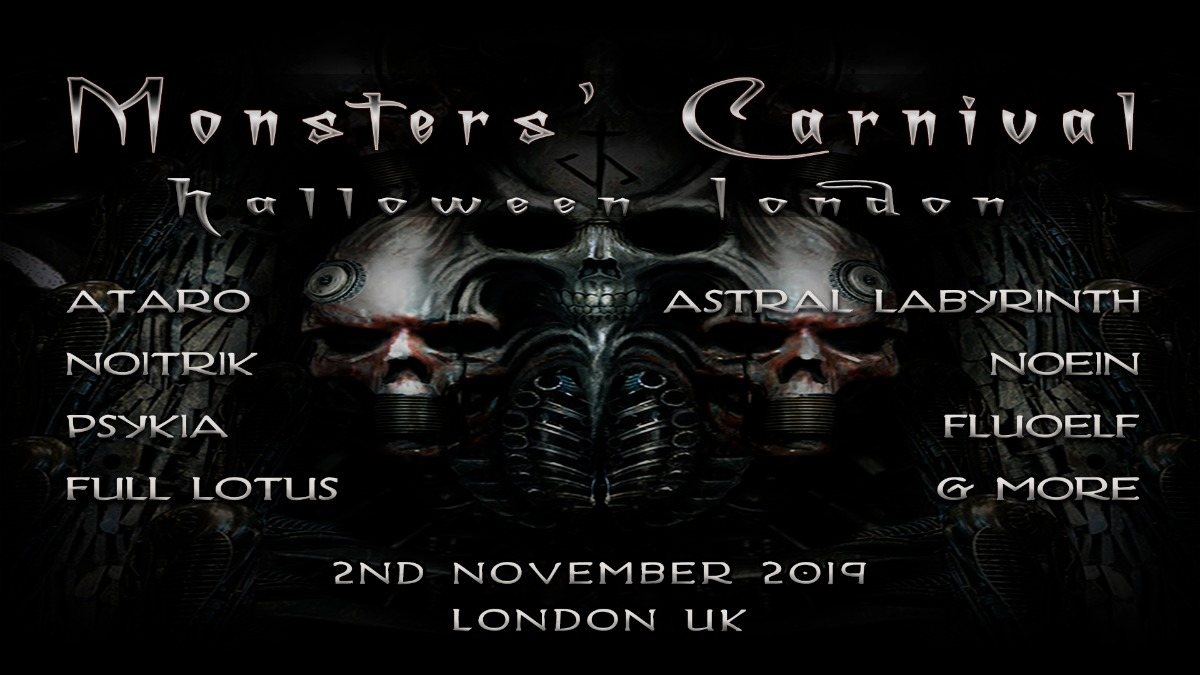 MONSTERS' CARNIVAL · 2 Nov 19, 22:00