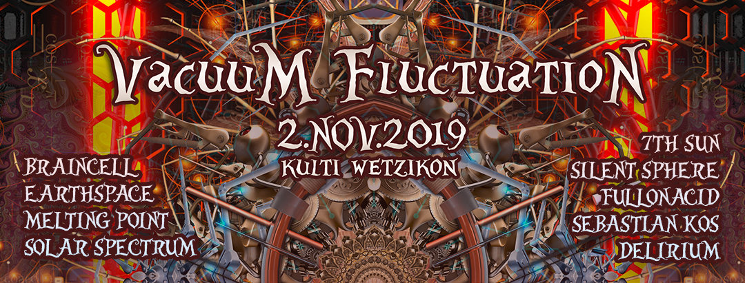 Party Flyer Vacuum Fluctuation 2 Nov '19, 22:00
