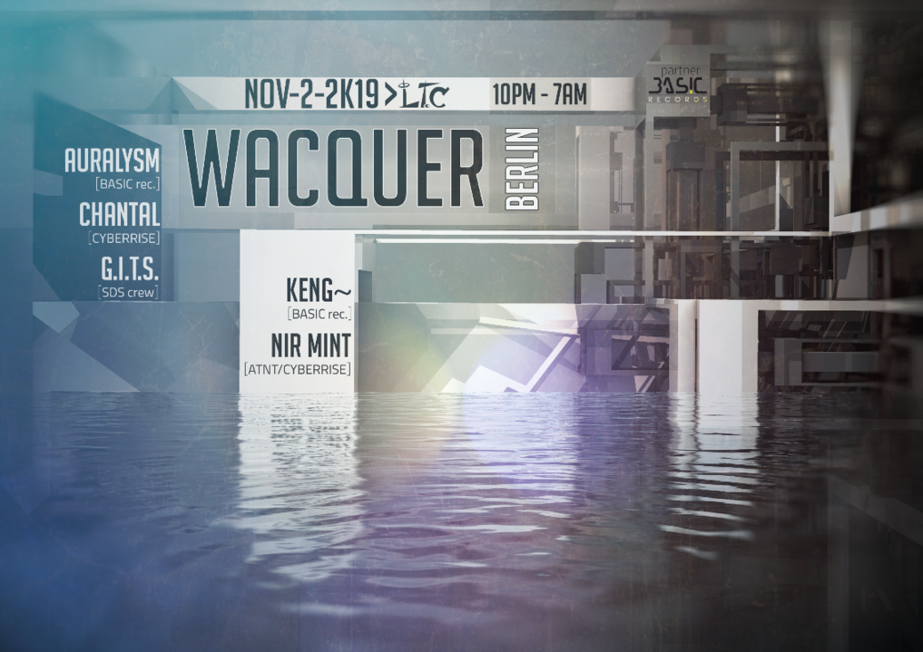 Party Flyer Wacquer 2 Nov '19, 22:30