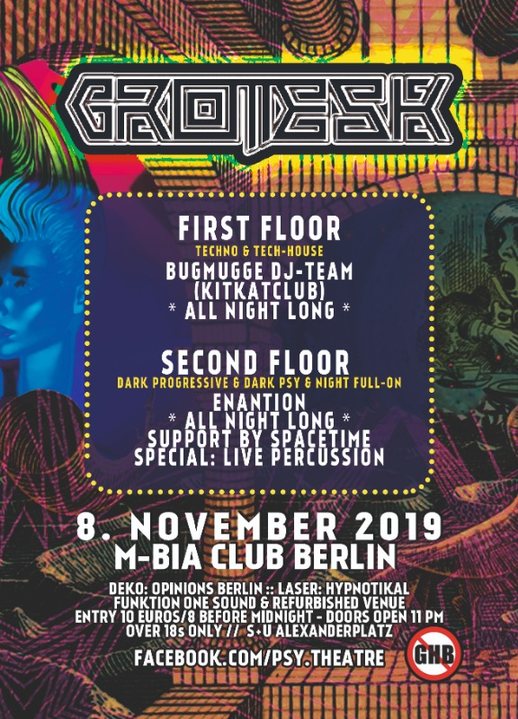 Grotesk by Psychedelic Theatre · 8 Nov '19, 23:00