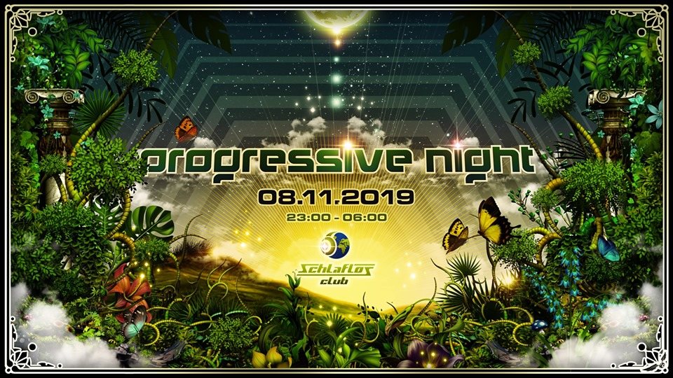 Party Flyer Progressive Night mit Ranji & Querox 8 Nov '19, 23:00