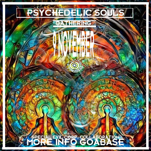 Party Flyer PSYCHEDELIC SOULS GATHERING 9 Nov '19, 22:00
