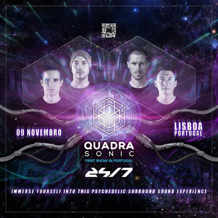 Quadrasonic - Psytrance in Surround Sound First time in Lisboa · 9 Nov '19, 22:00