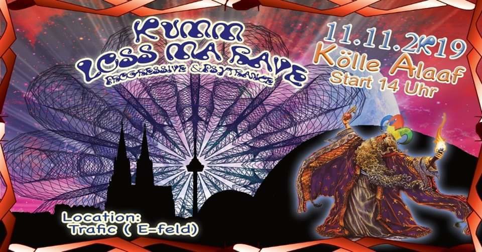 Kumm loss ma Rave 11.11 Cologne · 11 Nov '19, 14:00