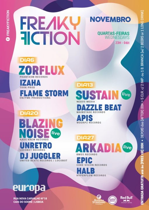 FREAKY FICTION · 13 Nov 19, 23:00